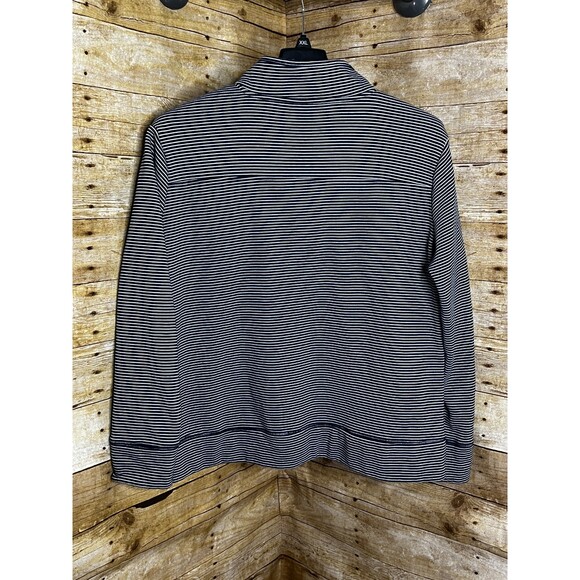 STATE OF MINE STRIPED LOUISIANA POP OVER WARM COZY CUTE CASUAL SWEATSHIRT  XL - Picture 2 of 6